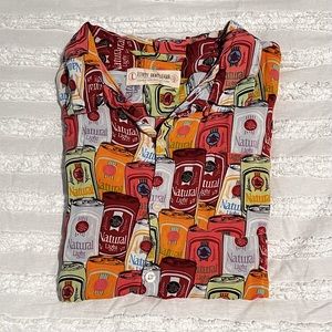 Rowdy Gentlemen Natural Light Hawaiian Shirt (L)